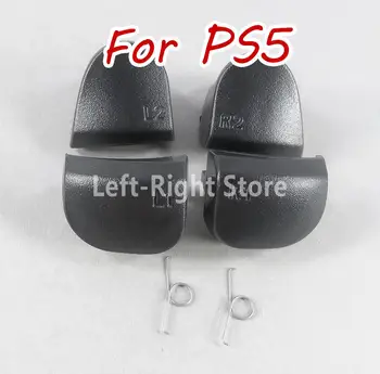 1 комплект Пластиковых металлических кнопок ДЛЯ PS5 L1 R1 L2 R2 пружинные кнопки L2 R2 Удлинитель Триггера Для Playstation 5 Аксессуары для Геймпада PS5