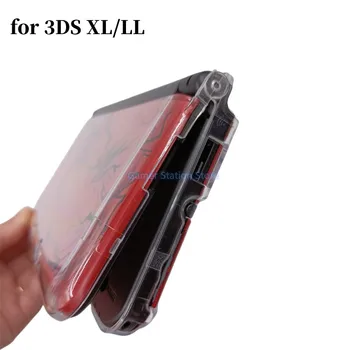 5 шт., легкий жесткий пластиковый защитный чехол из прозрачного хрусталя с твердой оболочкой для игровой консоли Nintendo 3DS XL LL.