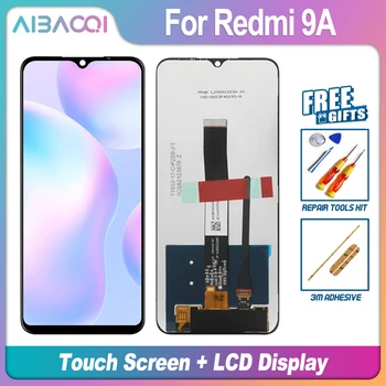 AiBaoQi Фирменная Новинка 6,53 Дюймов Xiaomi Redmi 10A Сенсорный Экран + ЖК-Дисплей Дисплей В Сборе Замена Для Xiaomi Redmi 9A 9C Телефон