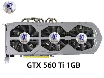 CCTING GTX 560 560 Ti 1 ГБ 2 ГБ Видеокарта GeForce GDDR5 256-битные Видеокарты для NVIDIA GTX 500 series Используется карта GTX560Ti Dvi VGA