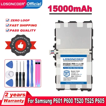 LOSONCOER 15000 мАч T8220E Аккумулятор Для Samsung GALAXY Note 10.1 Tab Pro 10.1 P600 P601 P605 SM-P607 SM-T520 SM-T525 Аккумулятор