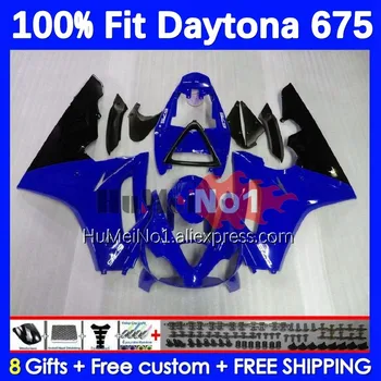 OEM обвес для Daytona 675 Daytona-675 2009 2010 2011 2012 194No.92 Daytona675 09 10 11 12 Обтекатель пресс-формы для литья под давлением синий в наличии