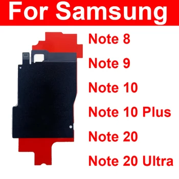 Беспроводное Зарядное Устройство Панель Катушки Чип NFC Гибкий Кабель Для Samsung Note 8 9 10 Plus 20 Ultra 4G 5G Антенна Наклейка Зарядная Плата Запчасти