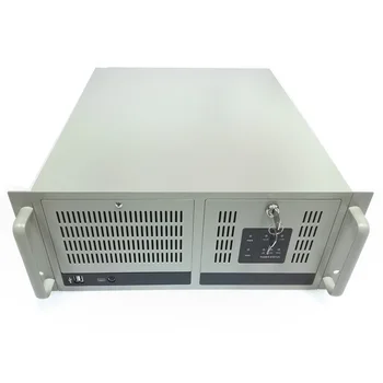 Горячее надувательство высококачественное 19-дюймовое серверное шасси для монтажа в стойку 4U промышленный компьютерный корпус IPC610H пылезащитный противоударный 1.2 ММ SGCC