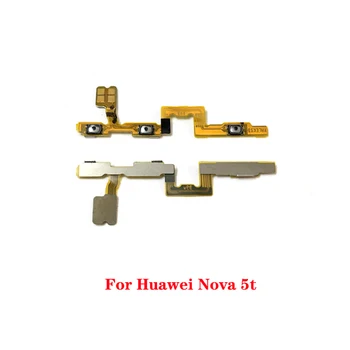 Для Huawei Nova 5t Включение-выключение питания Переключатель громкости Боковая кнопка Ключ Гибкий кабель Запасные части