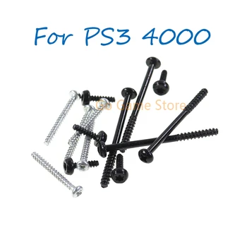 Для PS3 Super Slim 4000 4K Полные комплекты винтов для Playstation 3 Комплекты винтов для консоли PS3 Super Slim CECH-4000 Комплекты для ремонта