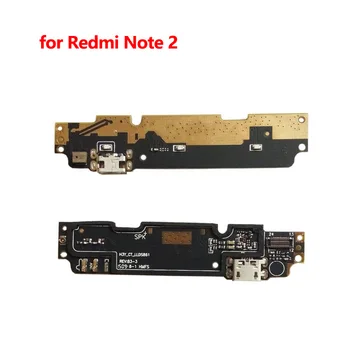 Для Xiaomi Redmi Note 2 Запасные части для ремонта Микрофонный модуль + USB-порт для зарядки, разъем для гибкого кабеля