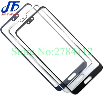 Замена сенсорной панели 10шт для Huawei P20 Lite Передняя внешняя стеклянная линза с ОСА