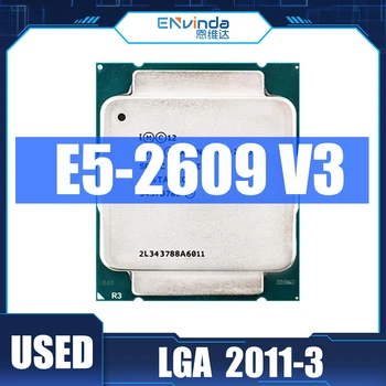 Используется оригинальный процессор Intel Xeon E5-2609V3 (1,9 ГГЦ/15 Мбит/85 Вт/) E5 2609V3 с 6-ЯДЕРНЫМ процессором FCLGA2011-3 CPU серии Xeon V3