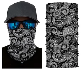 Маска с маской-трубкой, Пылезащитная, защищающая от ультрафиолета Бандана, головной платок, мотоцикл, Велосипед, Спортивная повязка на голову для рыбалки.