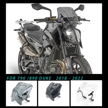 Мотоцикл GIVI Передний обтекатель ветрового стекла Лобовое стекло Fly Ветрозащитный экран для 790 Duke 890 Duke 2018-2022 2021 2020 2019