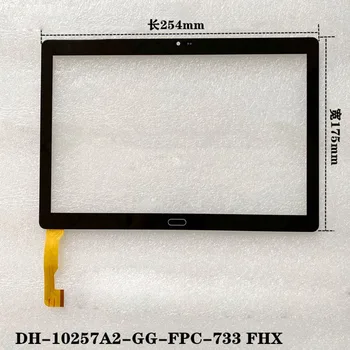 Новый 10,1-дюймовый сенсорный экран, Дигитайзер, стеклянная панель для DH-10257A2-GG-FPC-733