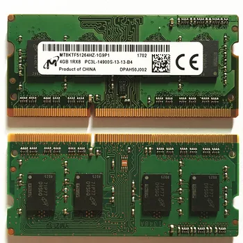 Оперативная память Micron ddr3 4 гб 1866 МГц Memoria DDR3 4 ГБ 1Rx8 PC3L-14900S-13-13- B4 DDR3 1866 4 ГБ памяти для ноутбука 1шт