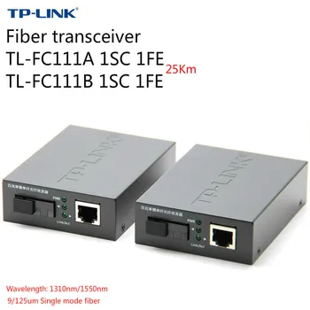 Оптоволоконный приемопередатчик TP-Link Fast Fiber converter10/100M Однорежимный SC Single fiber 25 км (TL-FC111A/TL-FC111B)