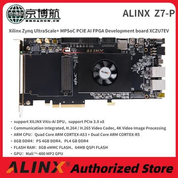 Плата разработки Xilinx Zynq UltraScale + MPSoC PCIE AI FPGA XCZU7EV Демонстрационная плата ALINX Z7-P