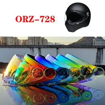 Специальная ссылка, полнолицевый шлем ORZ-728 в стиле ретро, материал ПК, немного ночного видения