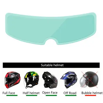 Универсальный шлем Прозрачная противотуманная накладная пленка Линзы мотоциклетного шлема Противотуманные пленки для шлемов
